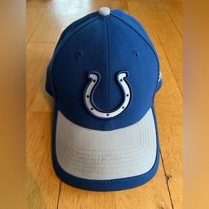 Indianapolis Colts NFL Player Sideline Team Cap Hat Men's 2-Tone Blue/Gray INDY